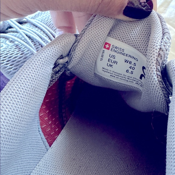 On Running Light Gray Brown Athletic Shoes Sneakers - Picture 9 of 10